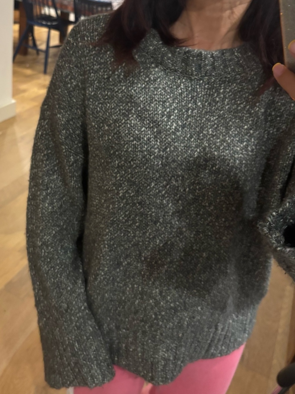 Rachel Zoe gray sweater
